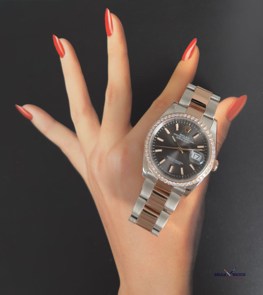 Rolex Datejust Everose & Diamonds