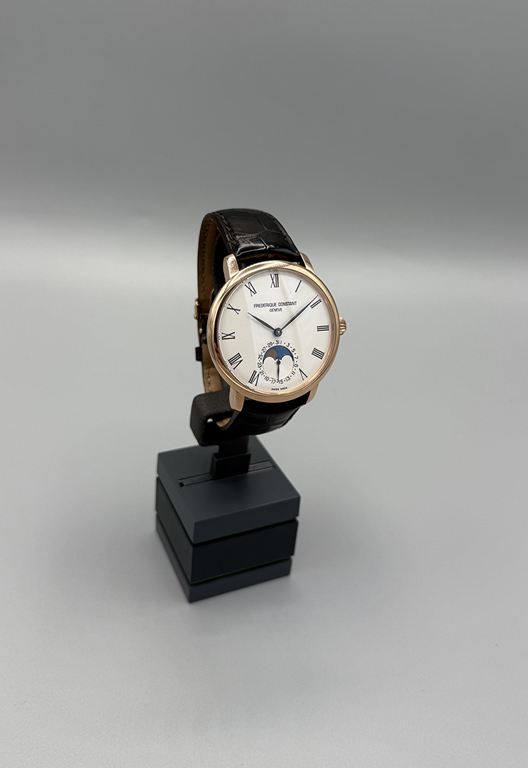 Frederique Constant Phase de lune plaqué Or rose