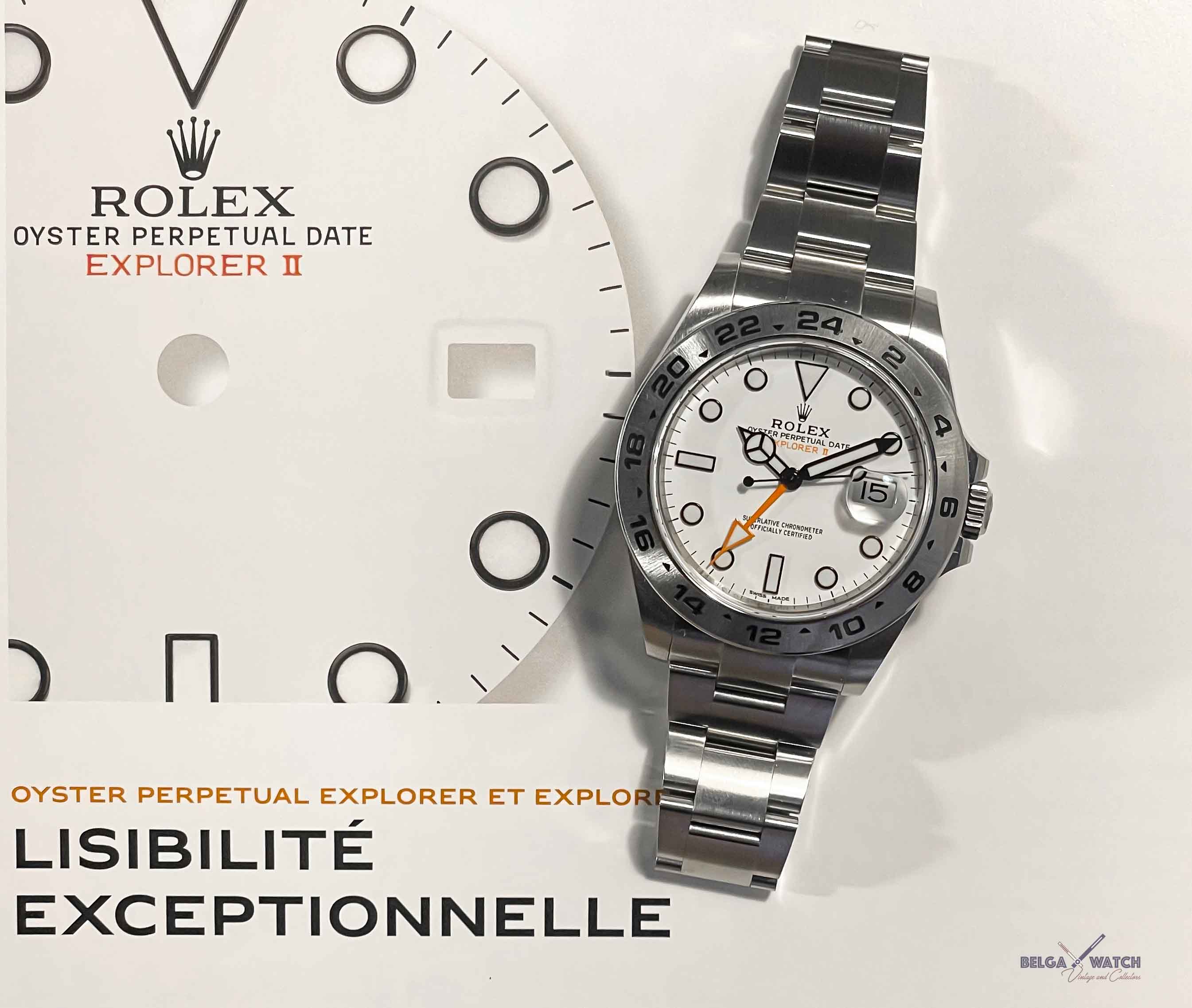 Rolex Eplorer II Polar ref 216570 ' White '