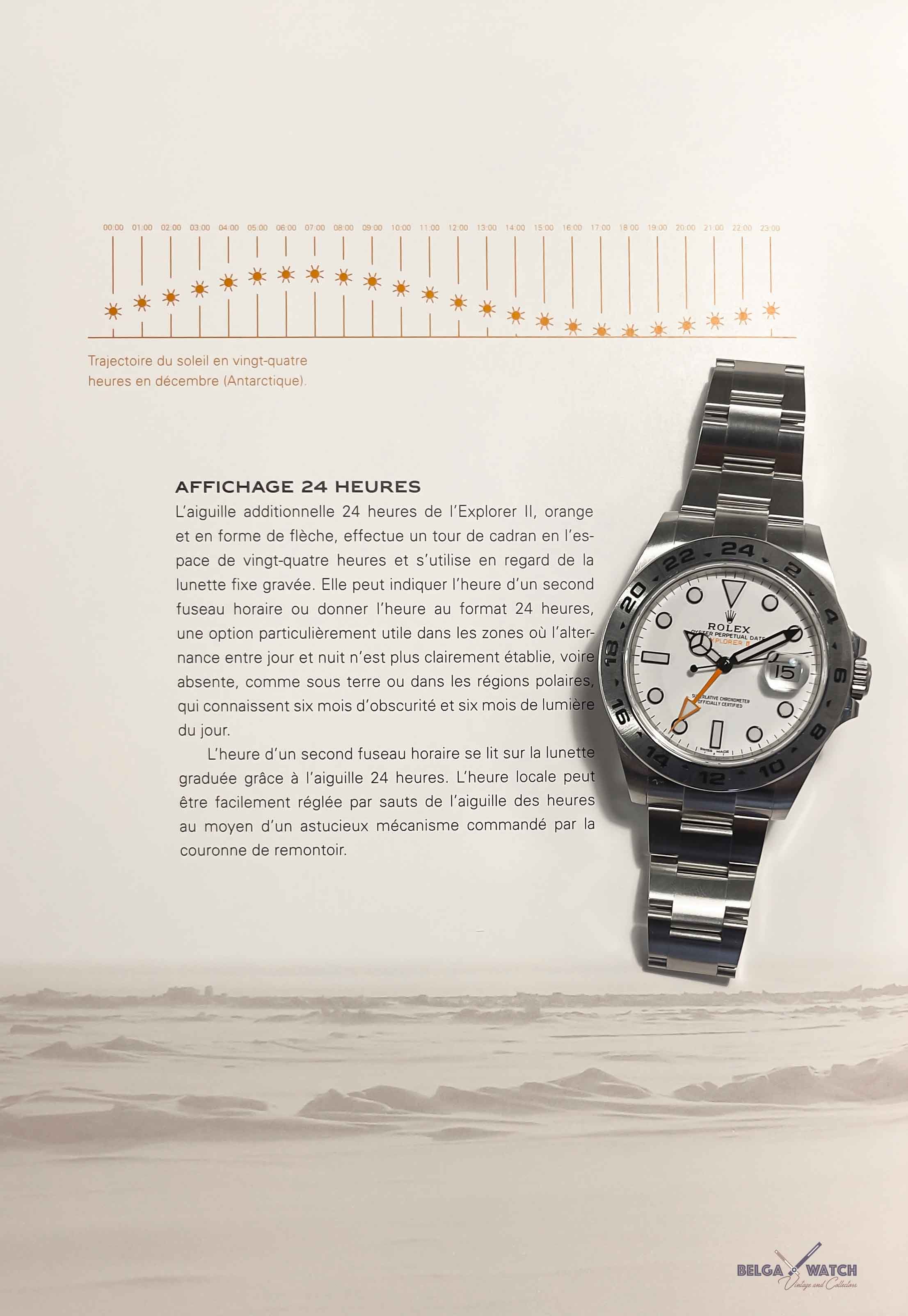 Rolex Eplorer II Polar ref 216570 ' White '