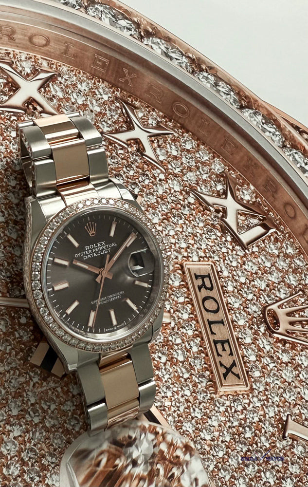 Rolex Datejust Everose & Diamonds