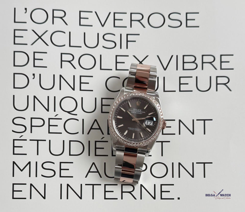 Rolex Datejust Everose & Diamonds