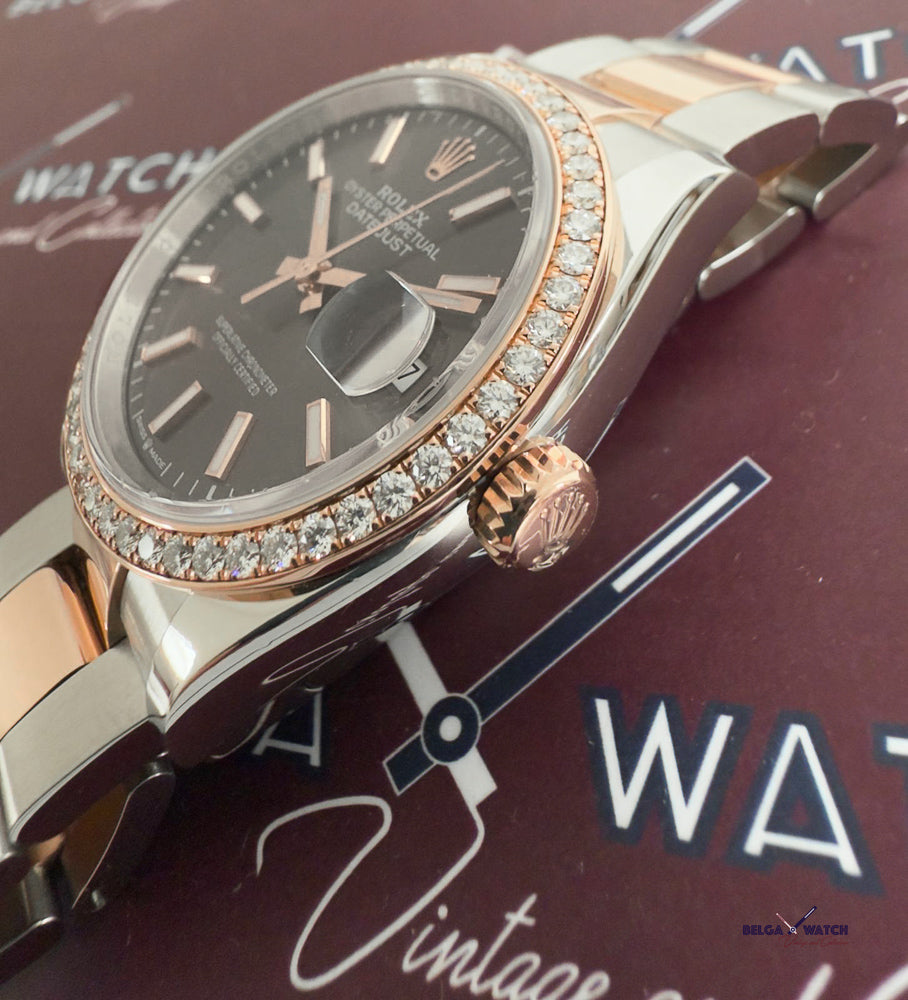 Rolex Datejust Everose & Diamonds