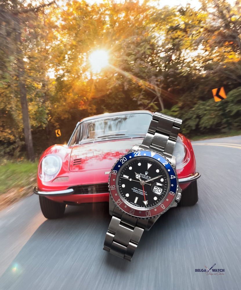 Rolex GMT " Pepsi " cal 3186 !