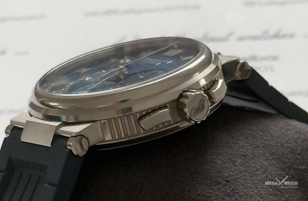 Breguet Marine Chronographe Or Gris