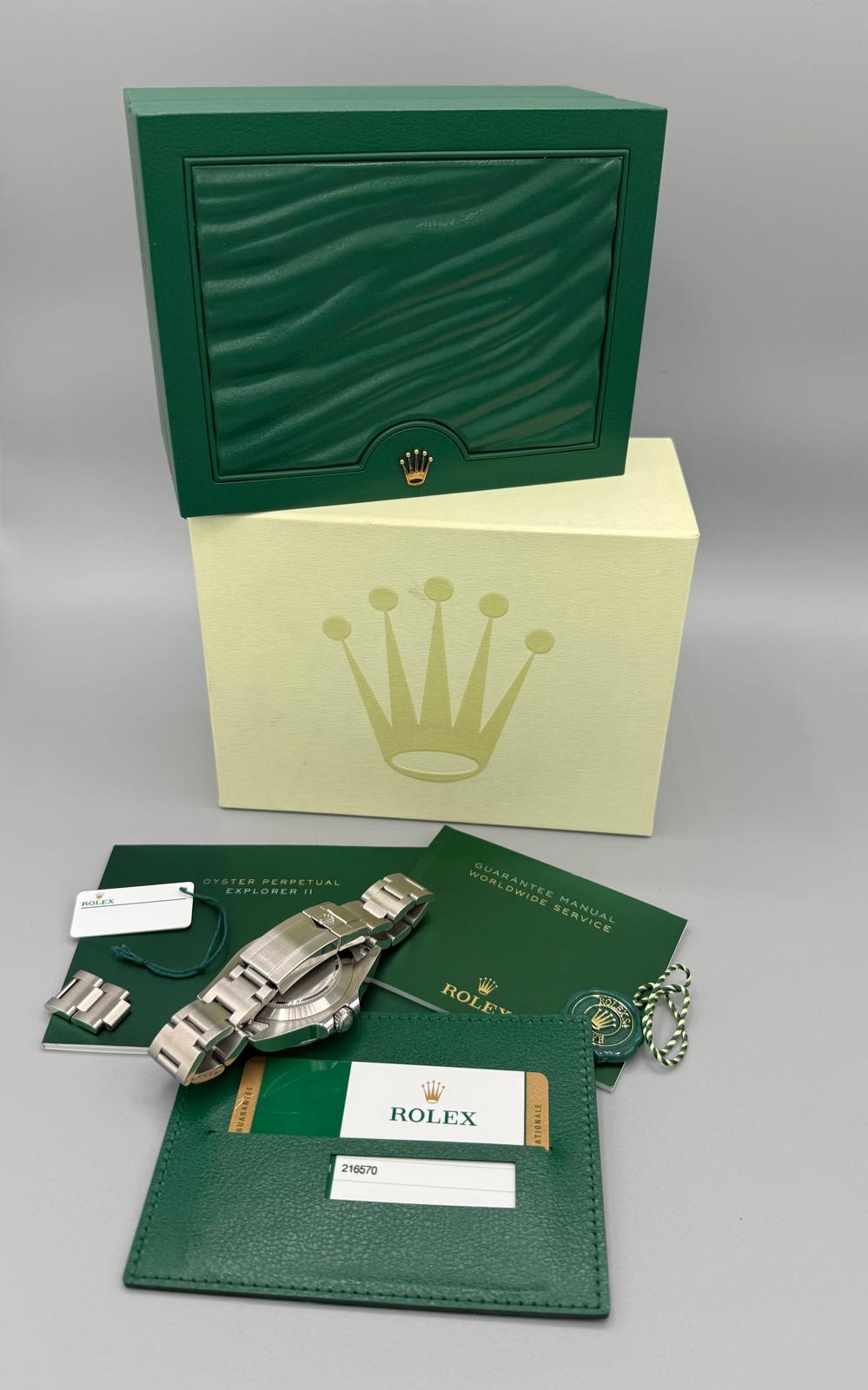 Rolex Eplorer II Polar ref 216570 ' White '